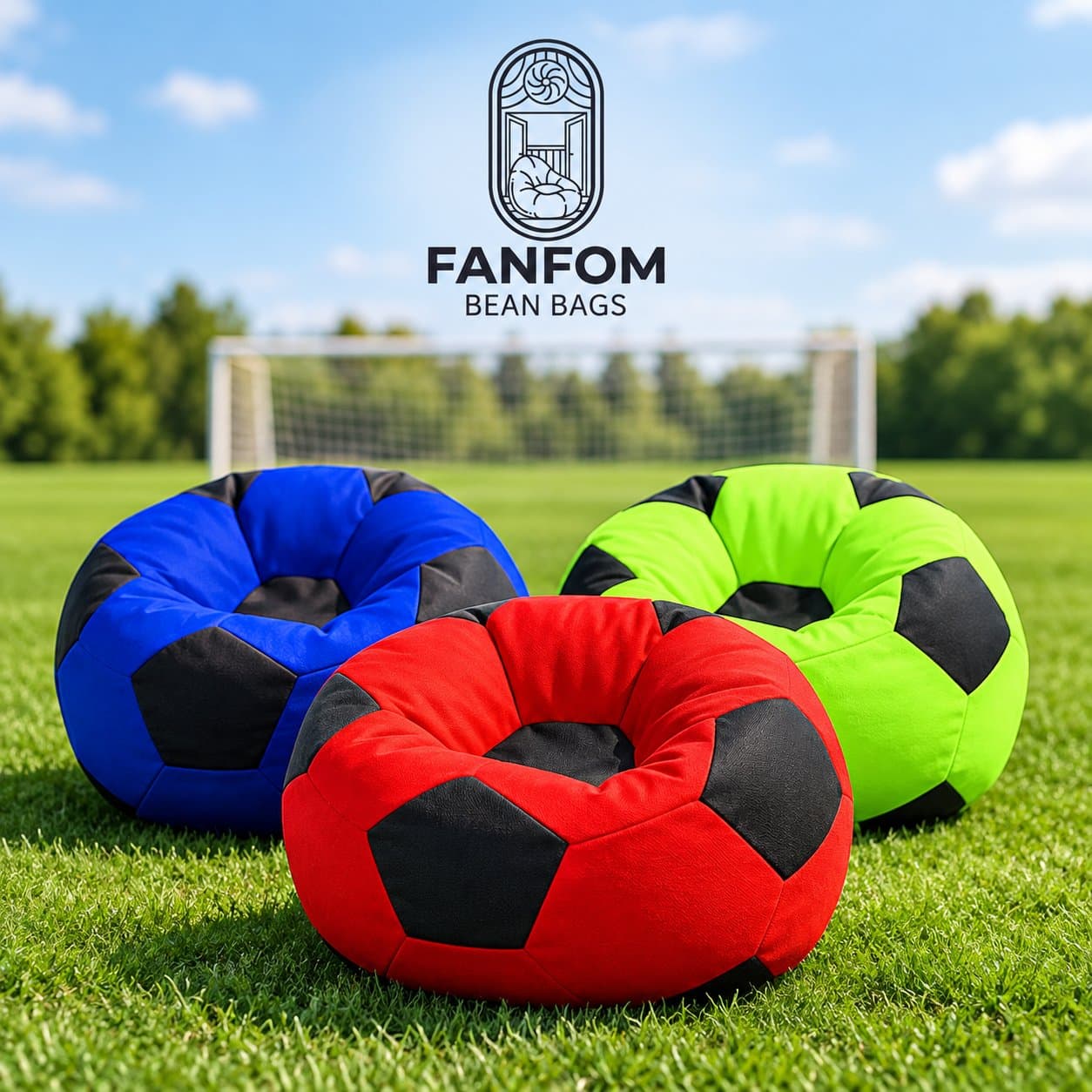 ثلاثه كراسي بين باج كرة القدم ⚽